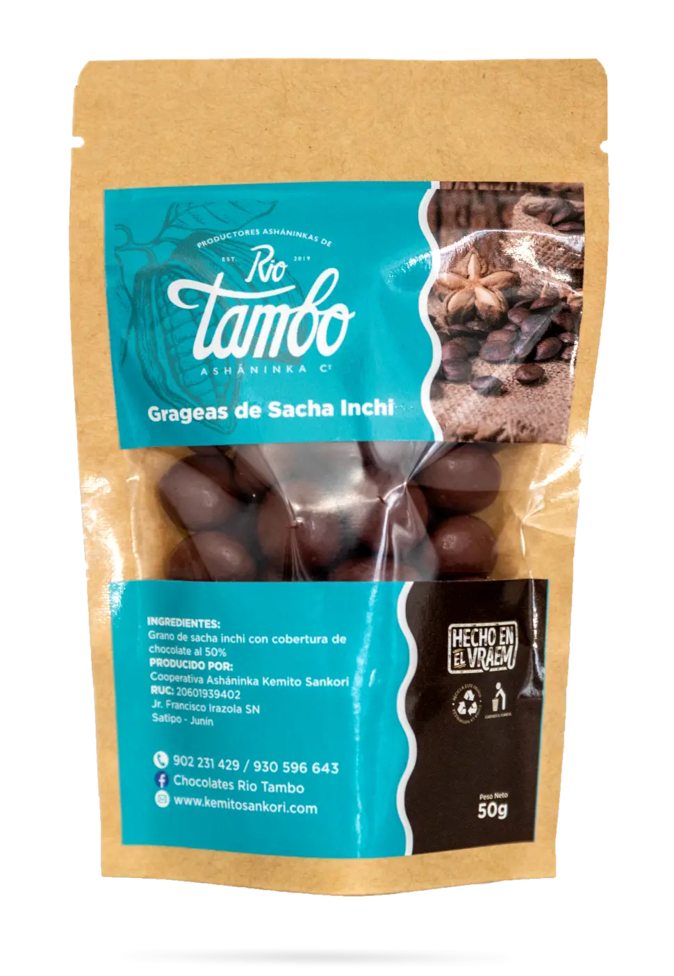Grageas de sacha inchi Grageas de sacha inchi